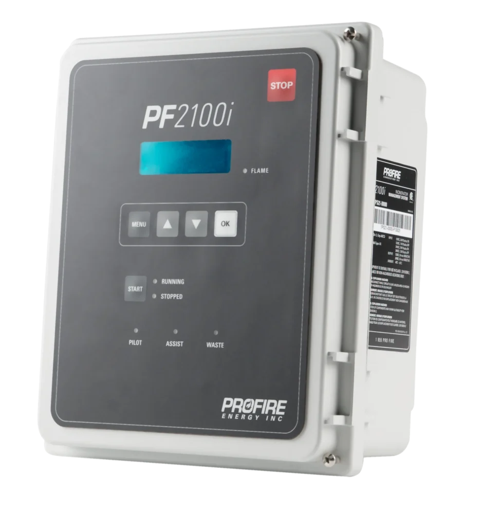 Profire ProSeries combustion system installed at industrial site