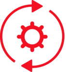 Consistency icon representing Profire's reliable system performance
