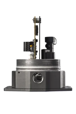 Profire EPX enclosure open showing ion pilot module for burner flame detection