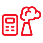 Emissions reduction icon representing Profire's environmental benefit