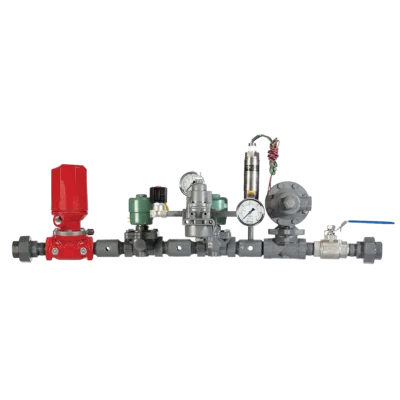 Profire IFTS 401AP integrated burner and safety system on transparent background