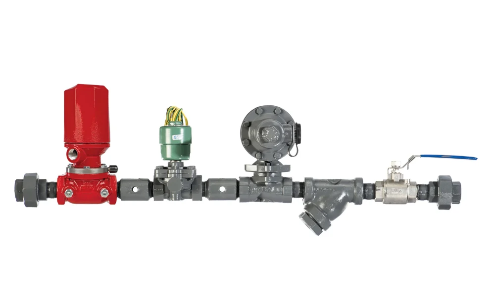 Profire IFTS integrated burner and temperature safety system side view