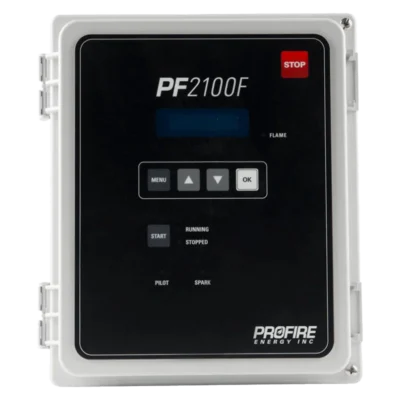 Profire PF2100F flare ignition controller on transparent background