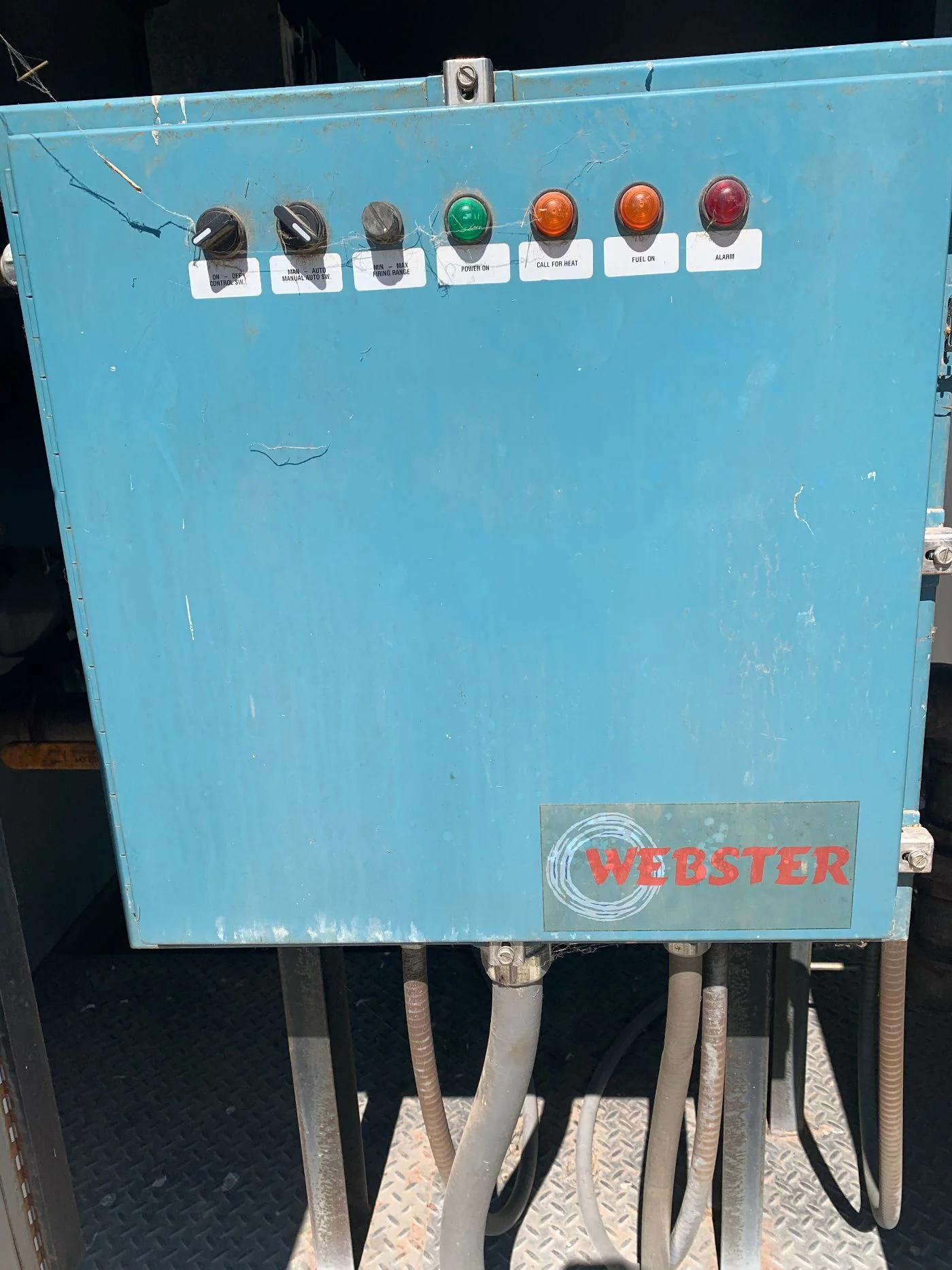 Industrial burner components before Profire upgrade – case study before photo