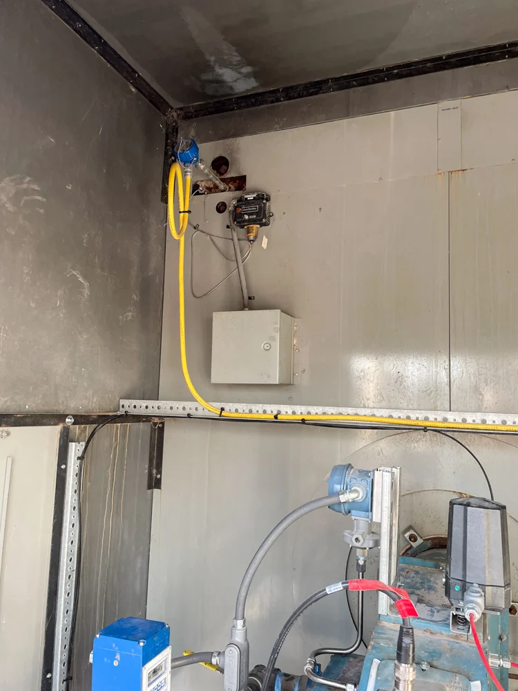 Industrial burner equipment after Profire upgrade – case study after photo