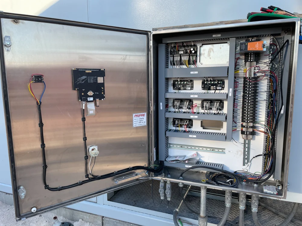 Industrial burner installation after Profire upgrade – case study after photo