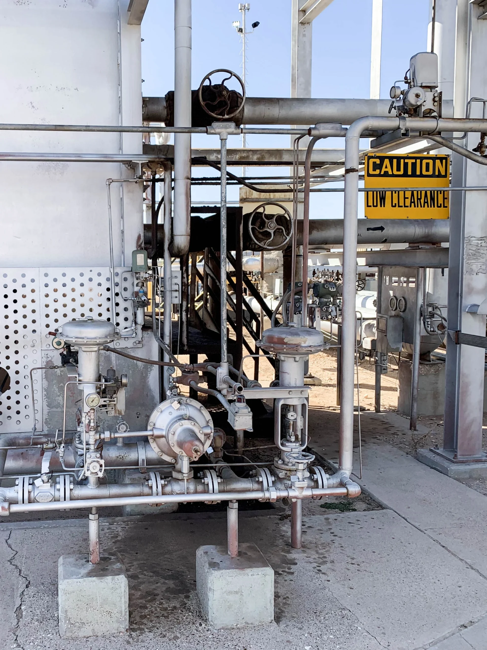 Industrial heater control panel before Profire BMS installation – case study before photo