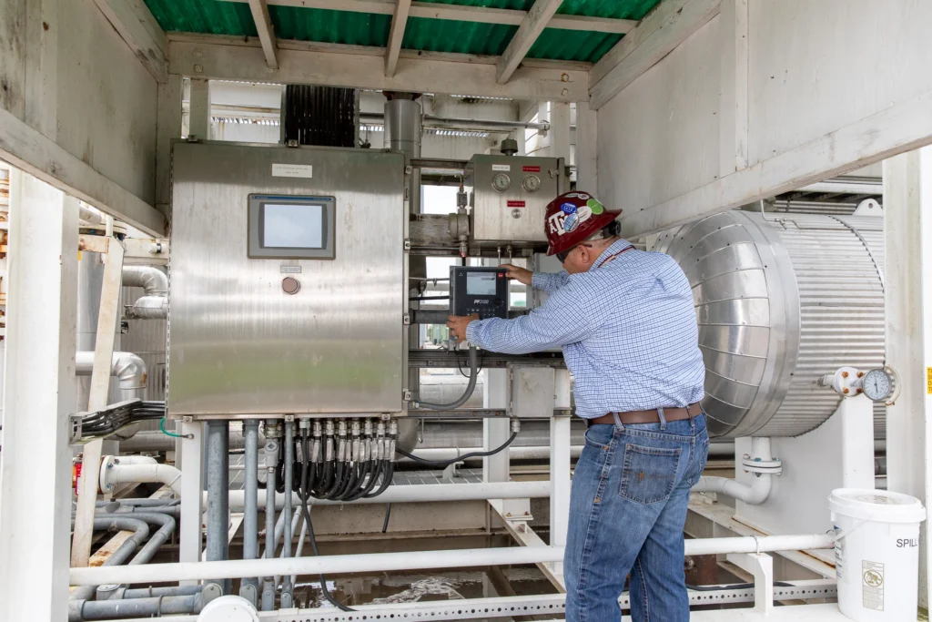 Image of a Profire Employee with a BMS