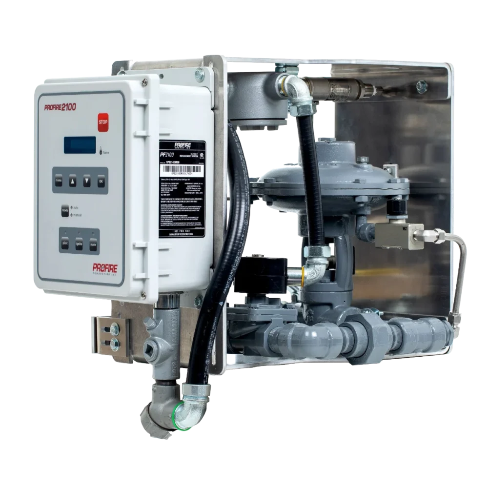 Profire PRO-8 integrated flame and temperature system