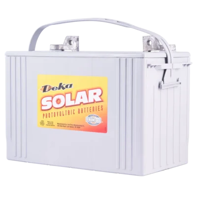 Deka Solar 108AH photovoltaic battery with carrying handle for off-grid BMS power systems