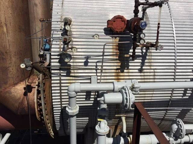 Industrial heater before Profire BMS installation – case study before photo