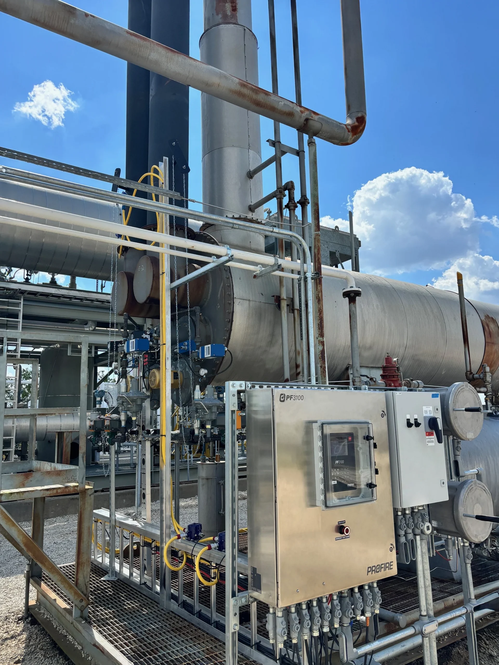 A forced draft conversion system featuring PF3100 and Maxon Burner.