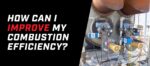 An article banner featuring a forced draft TEG reboiler system on the right and text that says "How Can I Improve My Combustion Efficiency?" on the left.